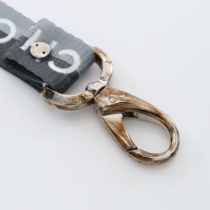スポーツライン ココマーク ネックレスストラップ 小物 ファブリック グレー シャネル 財布・小物 CHANEL