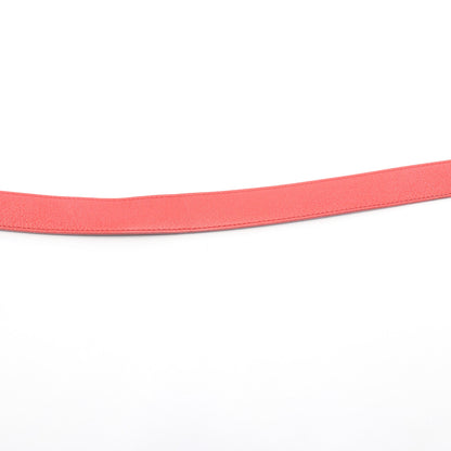 サンチュール イニシャル モノグラム ルージュ ゴールド金具 リバーシブル ベルト PVC レザー ブラウン レッド ルイヴィトン 財布・小物 LOUIS VUITTON