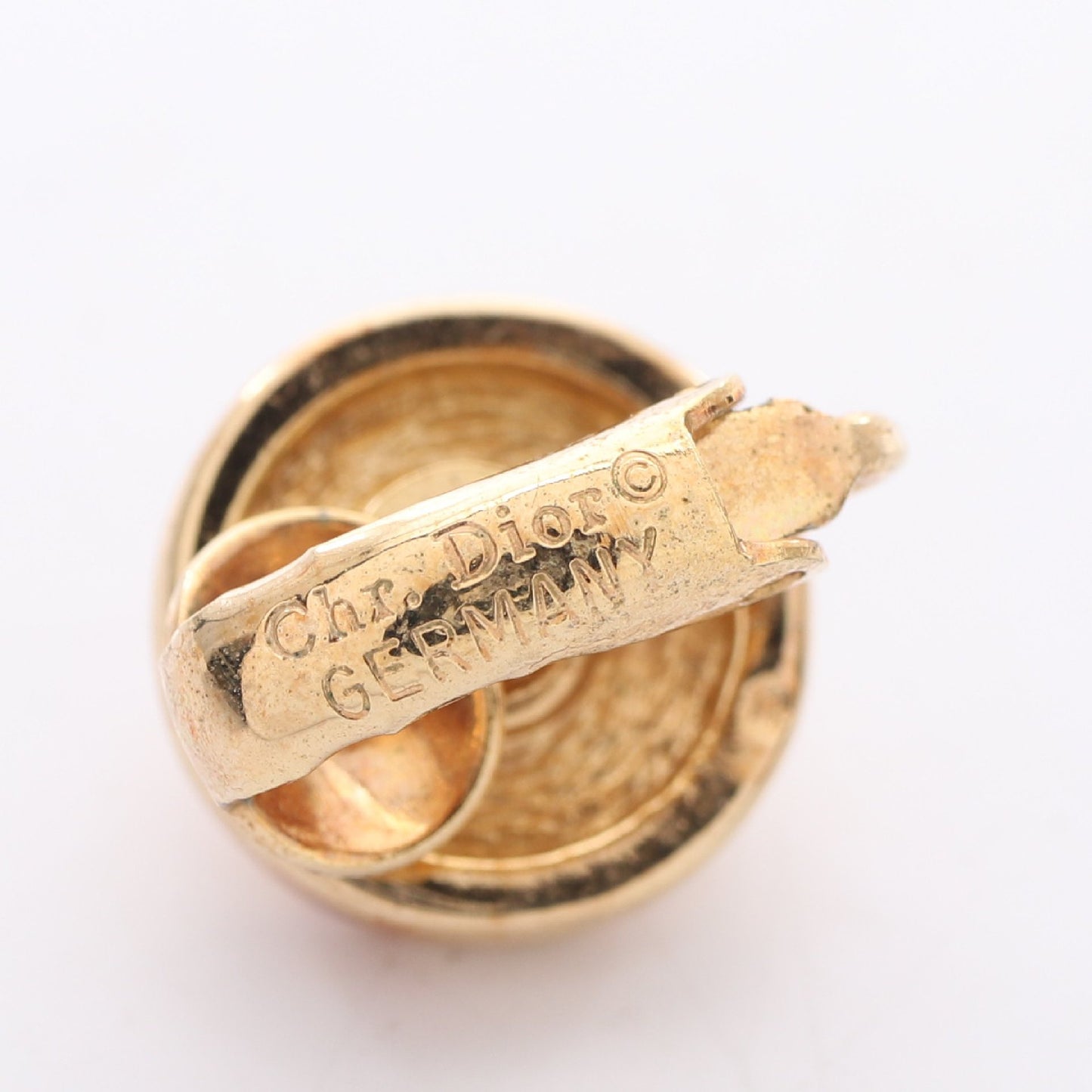 イヤリング GP フェイクパール ゴールド オフホワイト クリスチャンディオール アクセサリー Christian Dior