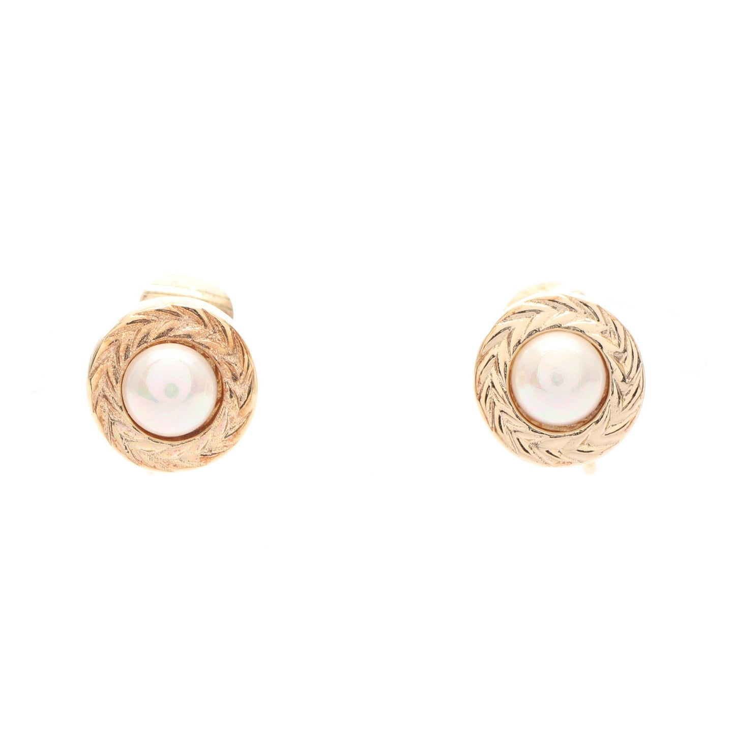 イヤリング GP フェイクパール ゴールド オフホワイト クリスチャンディオール アクセサリー Christian Dior