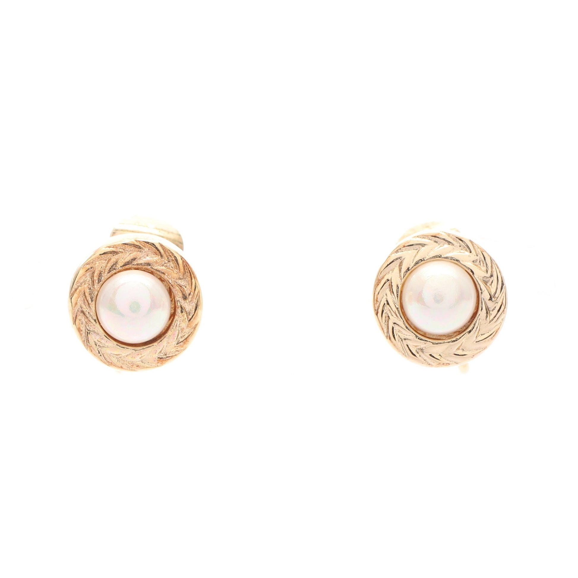 イヤリング GP フェイクパール ゴールド オフホワイト クリスチャンディオール アクセサリー Christian Dior