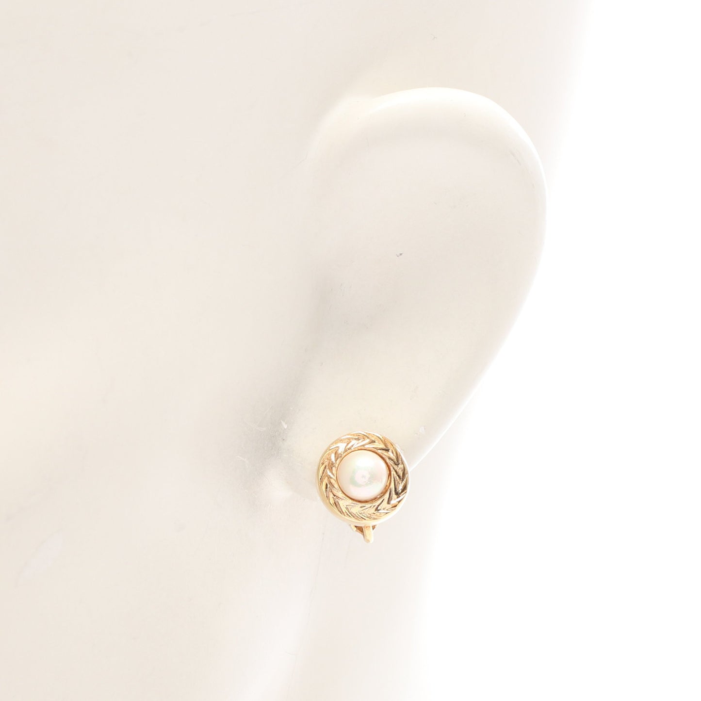 イヤリング GP フェイクパール ゴールド オフホワイト クリスチャンディオール アクセサリー Christian Dior