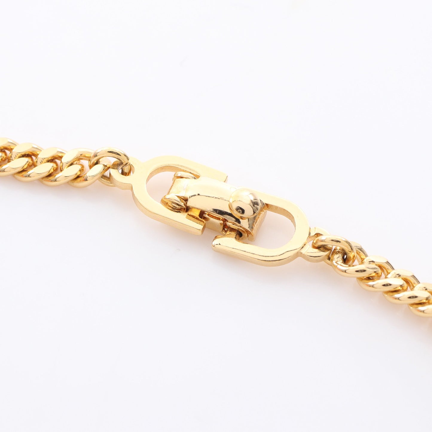CDロゴ ブレスレット GP ラインストーン ゴールド クリア クリスチャンディオール アクセサリー Christian Dior