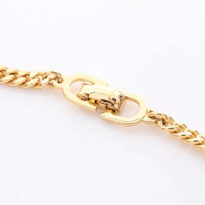 CDロゴ ブレスレット GP ラインストーン ゴールド クリア クリスチャンディオール アクセサリー Christian Dior