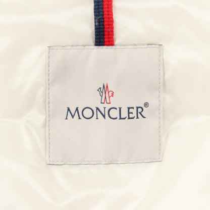 SALZMAN フード付き ダウンジャケット ナイロン ホワイト モンクレール アウター MONCLER
