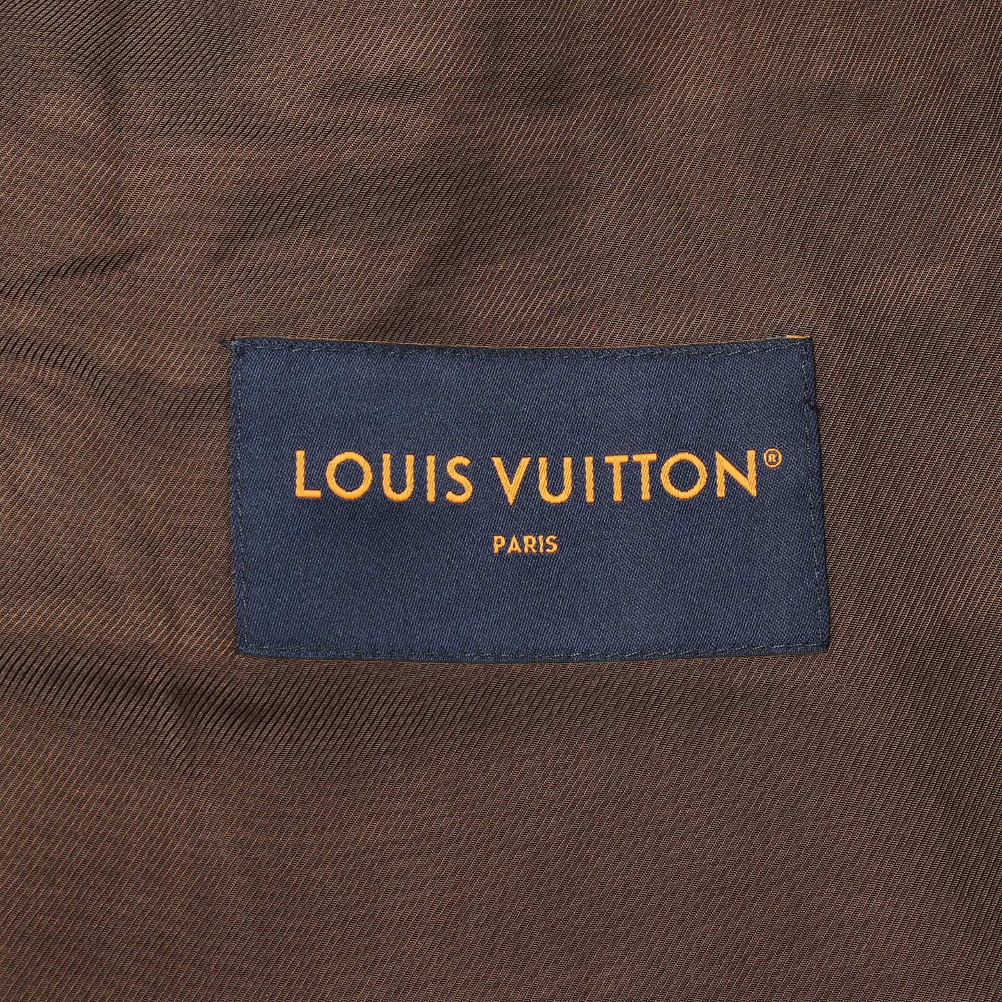 モノグラムエンボスド オーバーシャツ ジャケット コットン ブラウン ルイヴィトン アウター LOUIS VUITTON