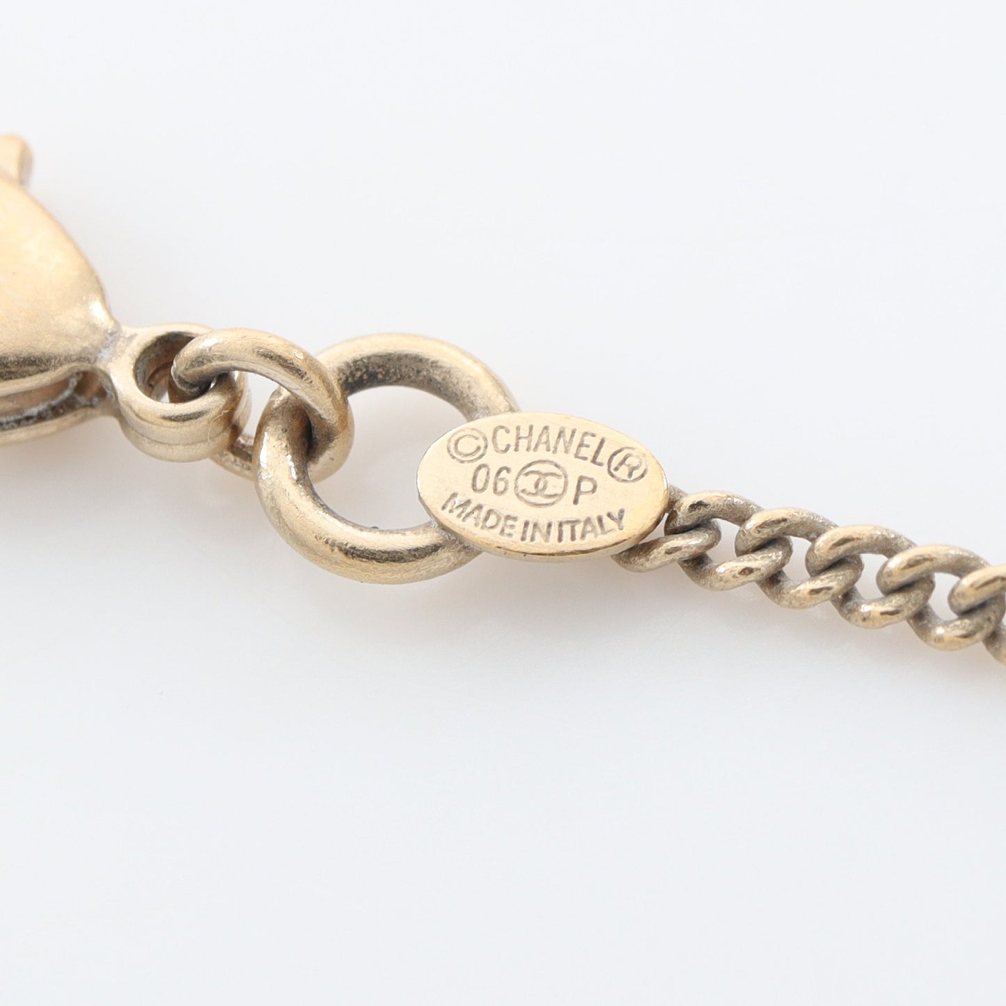 カメリア ココマーク サークル ネックレス GP ピンク 06P シャネル アクセサリー CHANEL