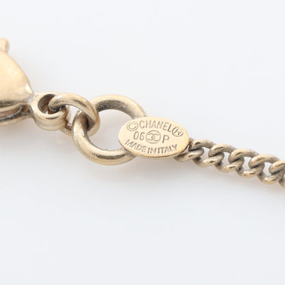 カメリア ココマーク サークル ネックレス GP ピンク 06P シャネル アクセサリー CHANEL