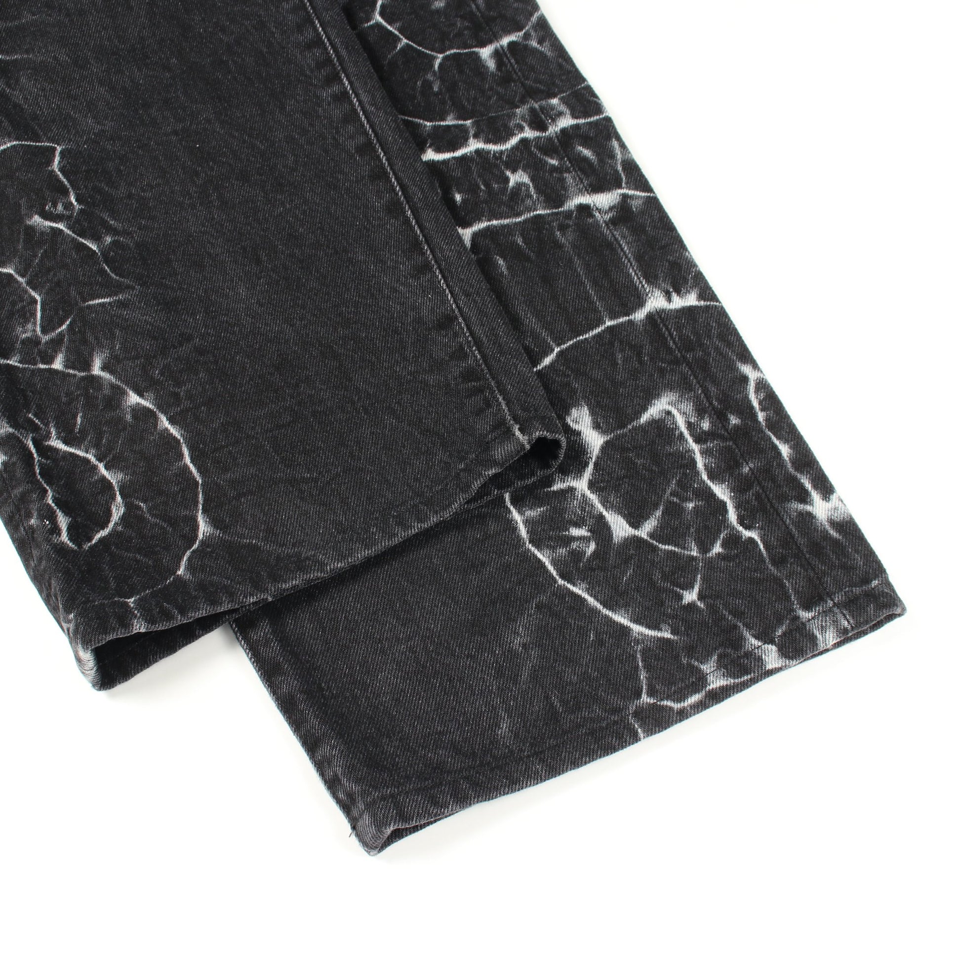 shibori loose fit jean デニムパンツ コットン ブラック シュプリーム ボトムス Supreme