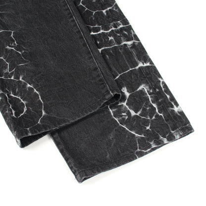 shibori loose fit jean デニムパンツ コットン ブラック シュプリーム ボトムス Supreme