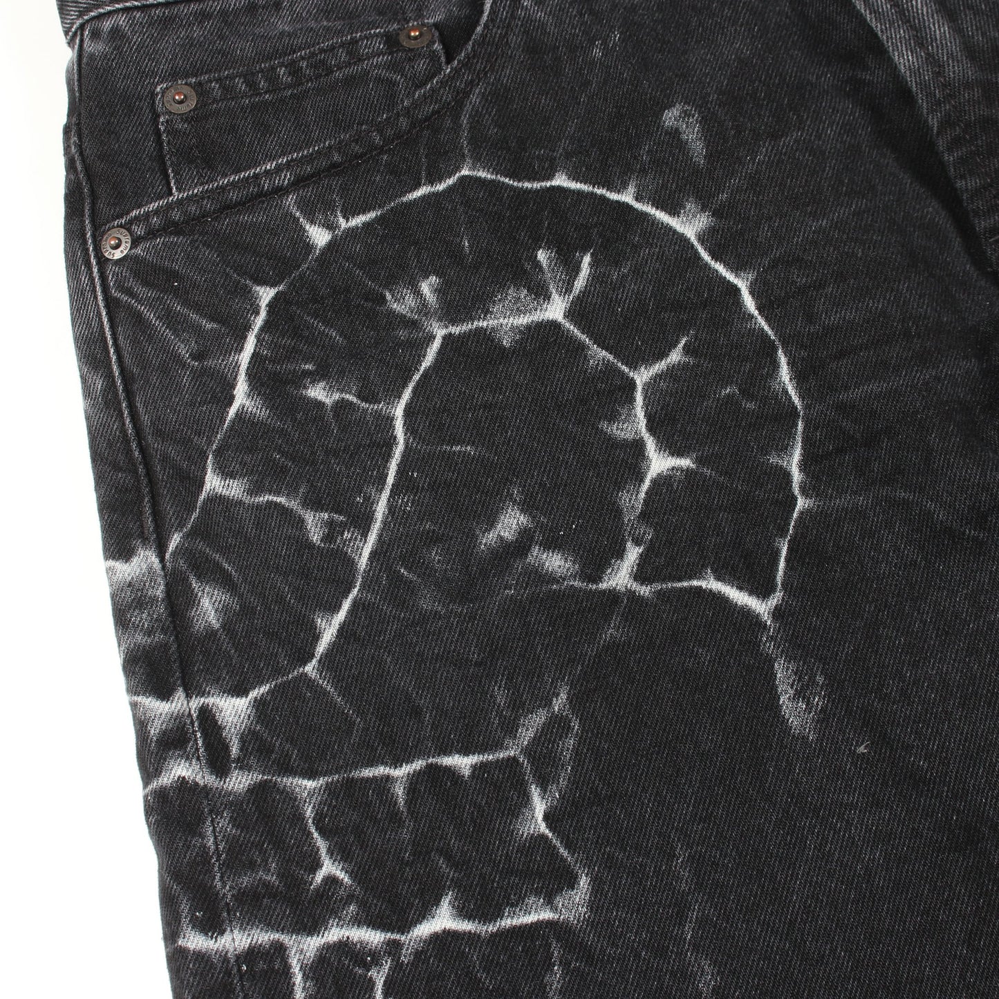 shibori loose fit jean デニムパンツ コットン ブラック シュプリーム ボトムス Supreme