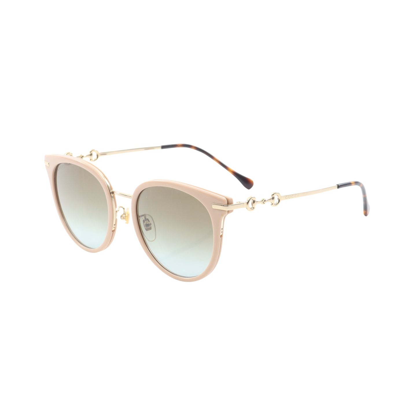 ホースビット アジアンフィット サングラス ピンクベージュ ゴールド グッチ 財布・小物 GUCCI