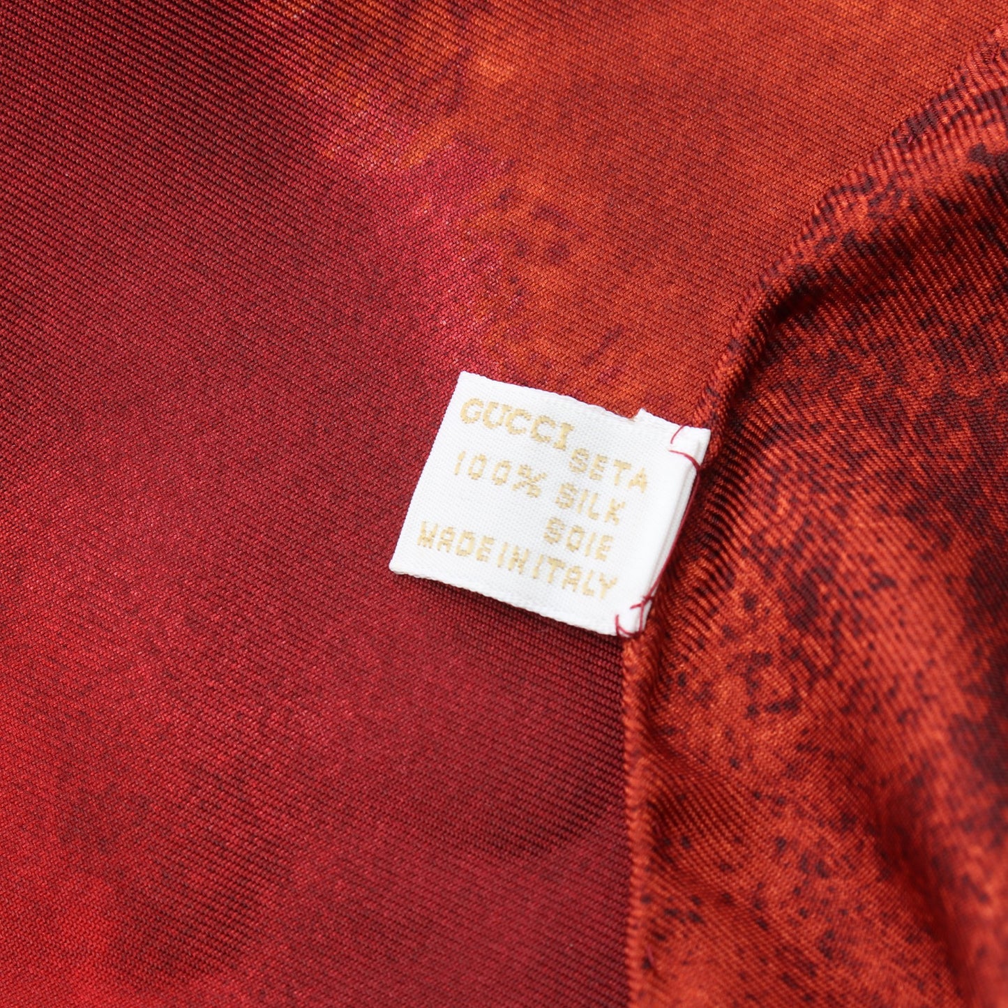 スカーフ シルク ボルドー マルチカラー グッチ 財布・小物 GUCCI