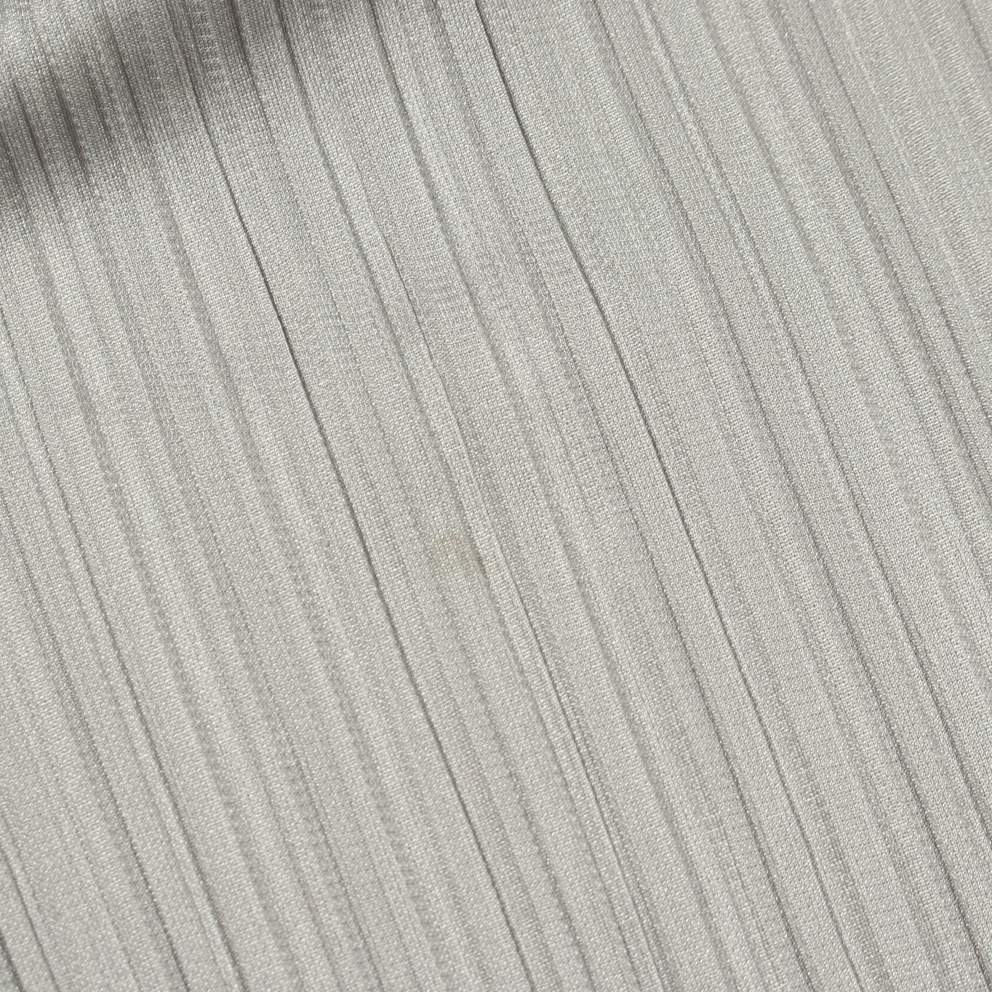 プリーツ ハイネック 長袖 カットソー グレー プリーツプリーズ トップス PLEATS PLEASE