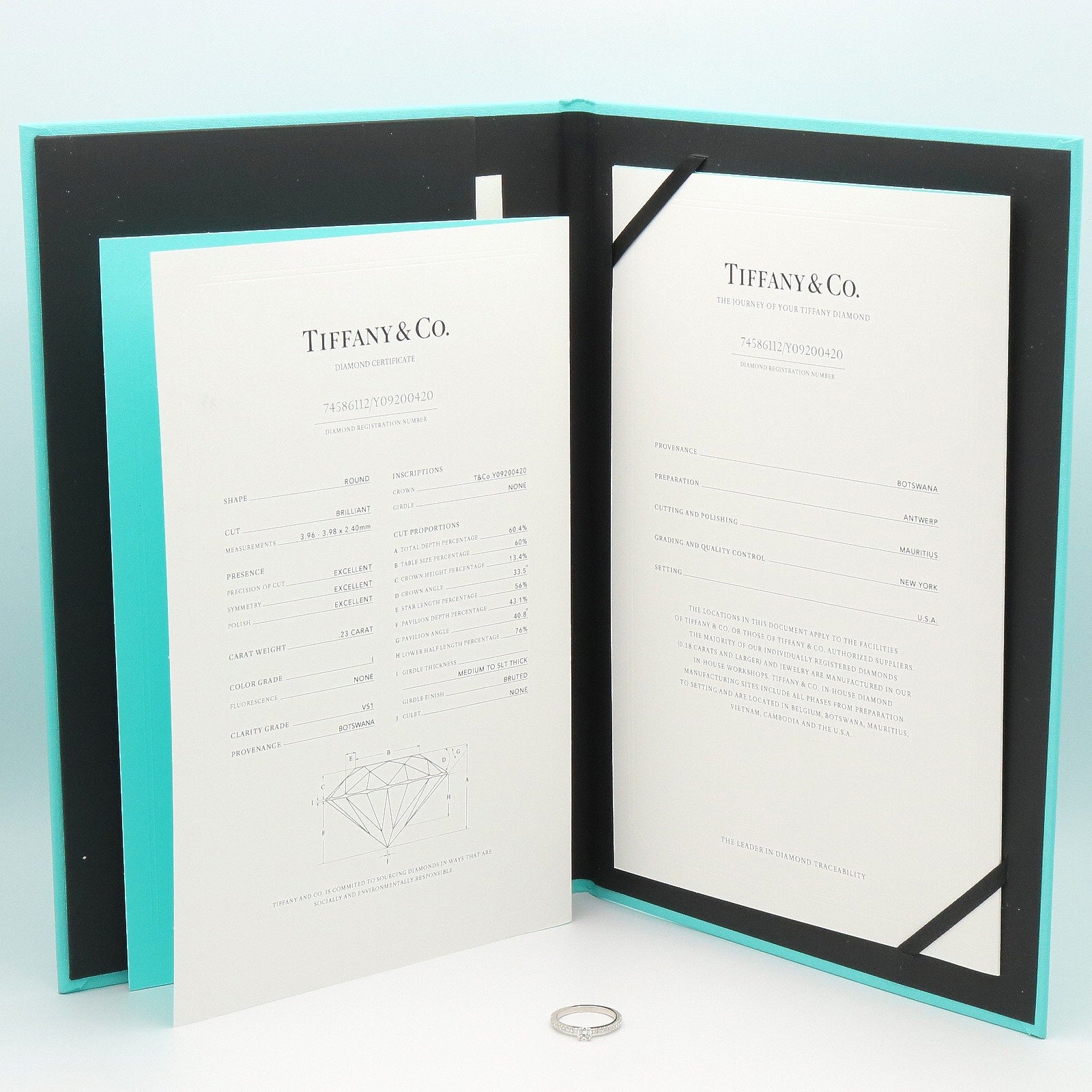 ダイヤ リング リング 指輪 PT950 ダイヤモンド クリア プラチナ ティファニー アクセサリー TIFFANY & Co.