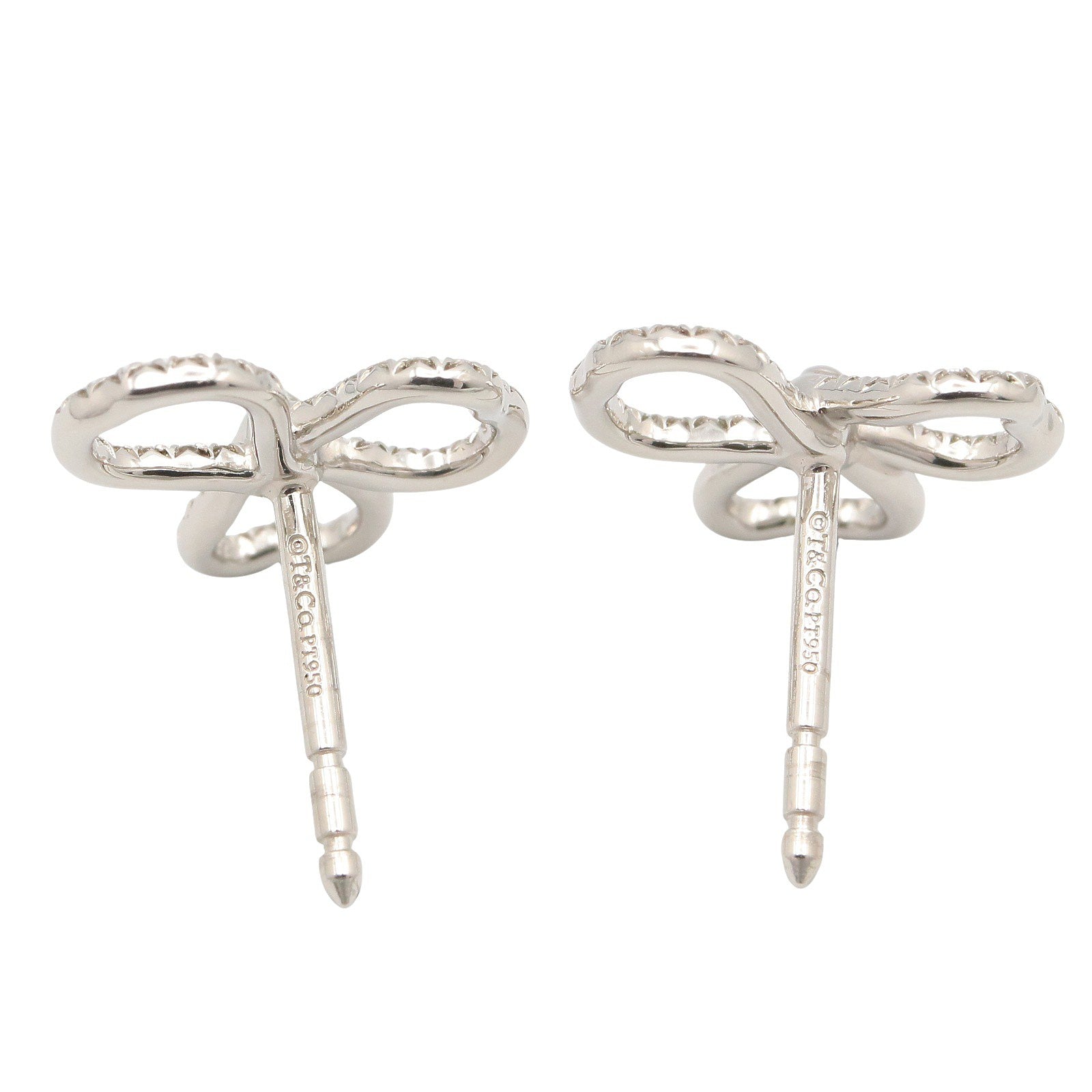 ペーパーフラワー ダイヤ ピアス ピアス PT950 ダイヤモンド クリア プラチナ ティファニー アクセサリー TIFFANY & Co.
