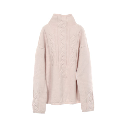 KRISS ハイネック セーター ニット ウール カシミヤ グレーベージュ エスマックスマーラ トップス S Max Mara