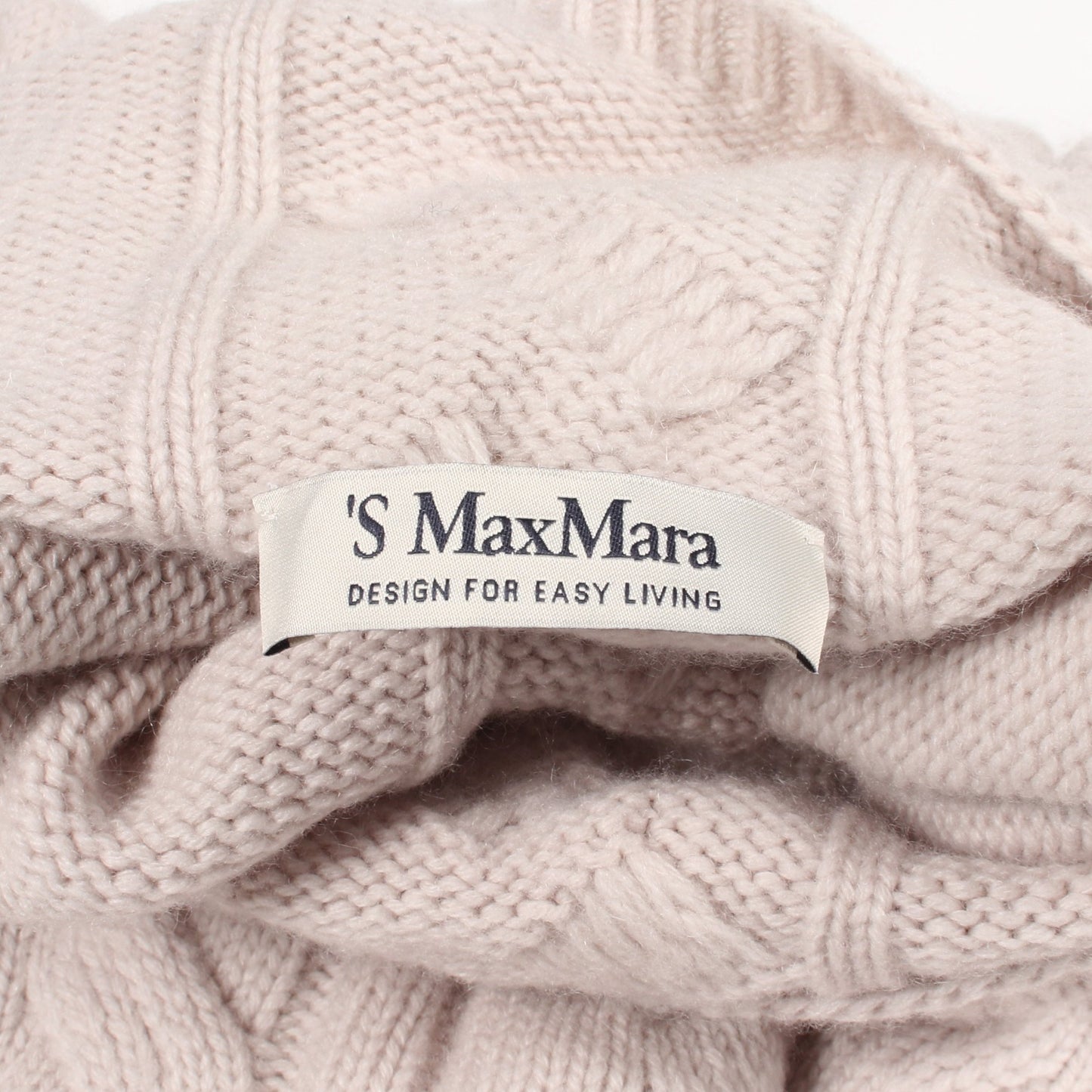 KRISS ハイネック セーター ニット ウール カシミヤ グレーベージュ エスマックスマーラ トップス S Max Mara