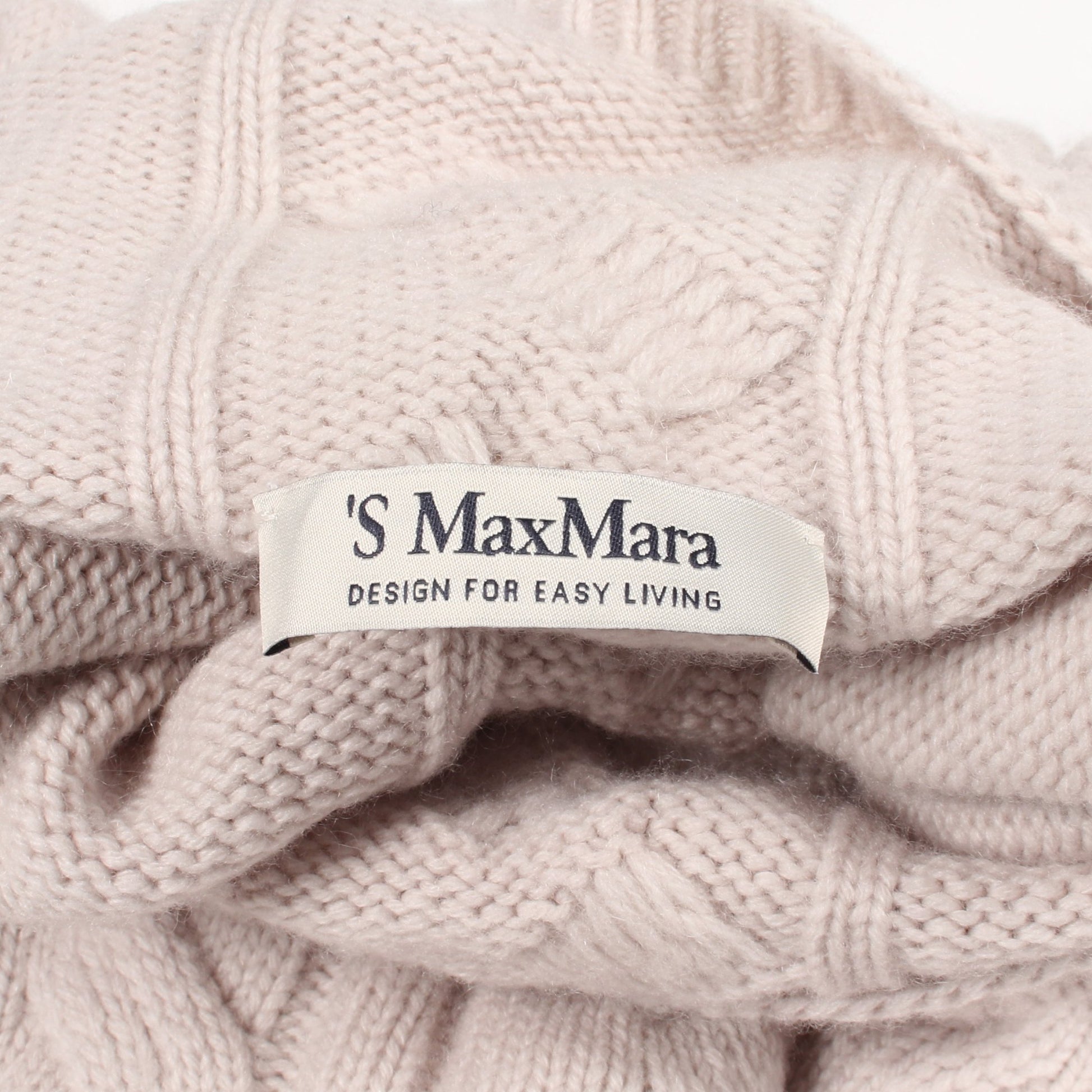 KRISS ハイネック セーター ニット ウール カシミヤ グレーベージュ エスマックスマーラ トップス S Max Mara