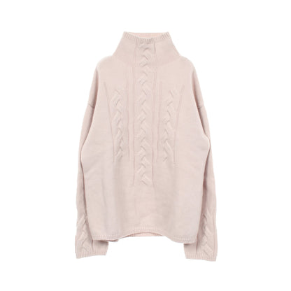 KRISS ハイネック セーター ニット ウール カシミヤ グレーベージュ エスマックスマーラ トップス S Max Mara