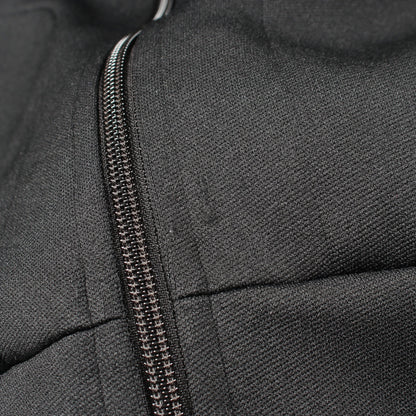 ハート刺繍 ジップアップパーカー ブラック プレイコムデギャルソン トップス PLAY COMME des GARCONS