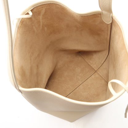 MIDIUM N/S PARK TOTE ショルダーバッグ トートバッグ レザー アイボリー ザロウ