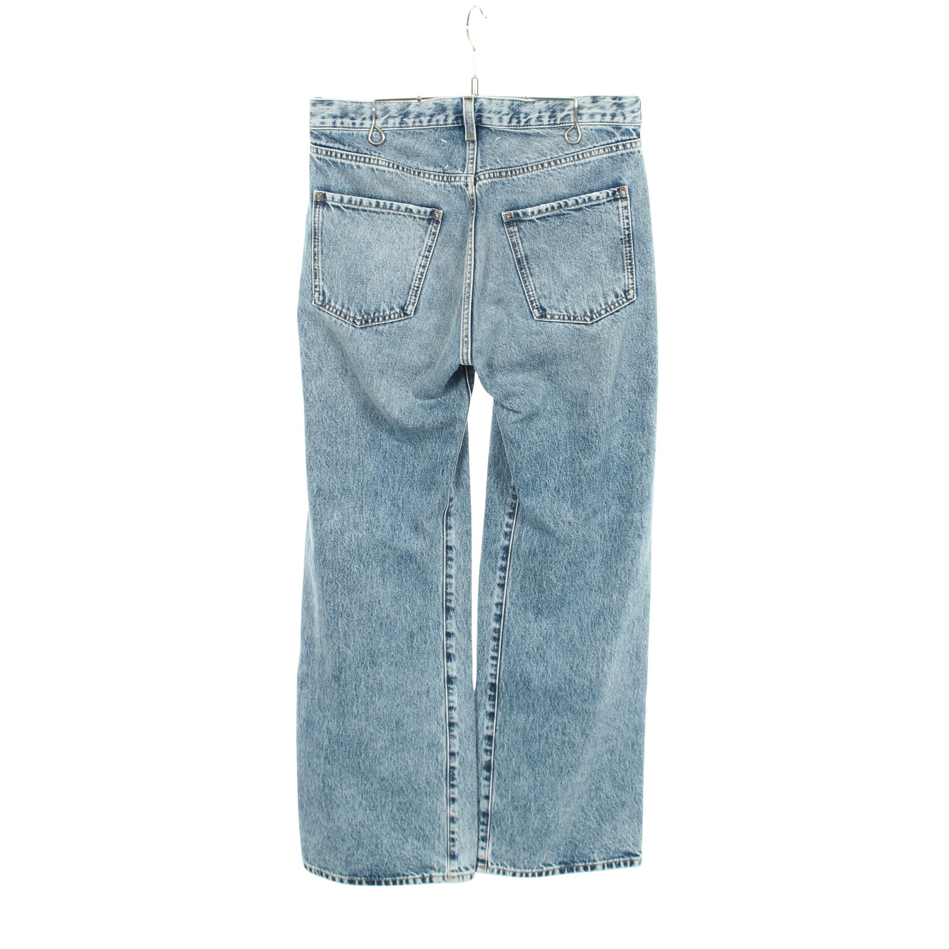 コントラストポケット デニムパンツ コットン ブルー メゾンマルジェラ110 ボトムス Maison Margiela 1 10