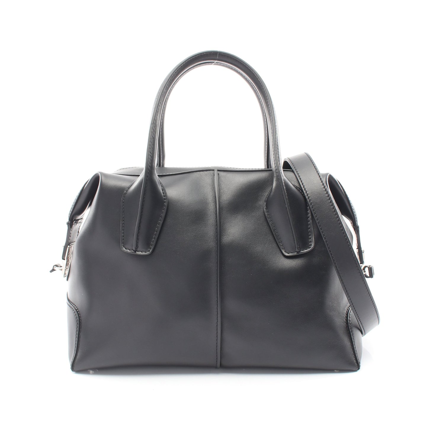 D-STYLING BAULETTO 2WAY ハンドバッグ レザー ブラック トッズ バッグ TOD'S
