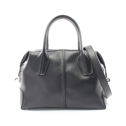 D-STYLING BAULETTO 2WAY ハンドバッグ レザー ブラック トッズ バッグ TOD'S