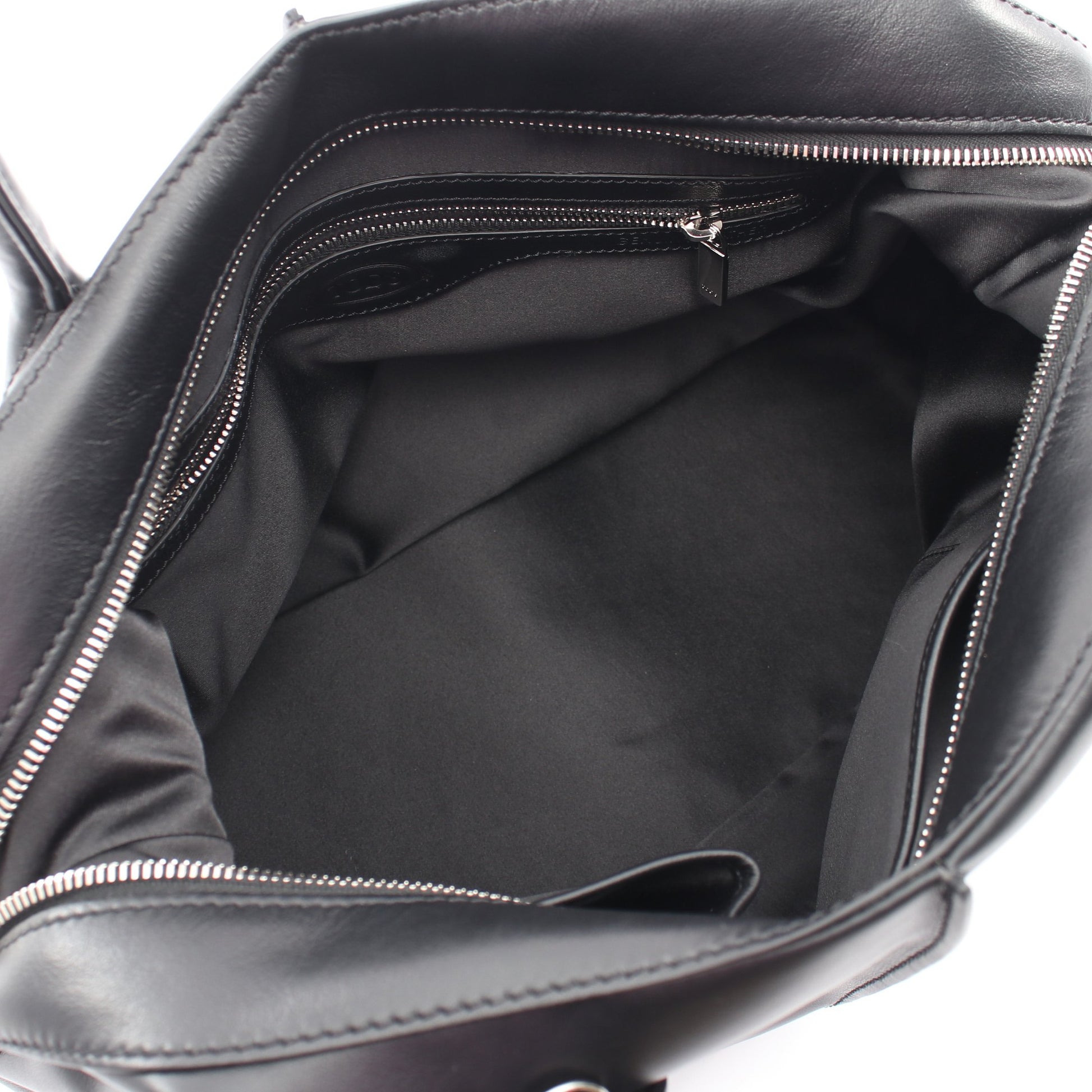 D-STYLING BAULETTO 2WAY ハンドバッグ レザー ブラック トッズ バッグ TOD'S