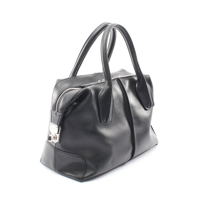 D-STYLING BAULETTO 2WAY ハンドバッグ レザー ブラック トッズ バッグ TOD'S