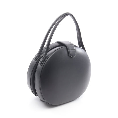 アナグラム ハンドバッグ レザー ブラック ロエベ バッグ LOEWE