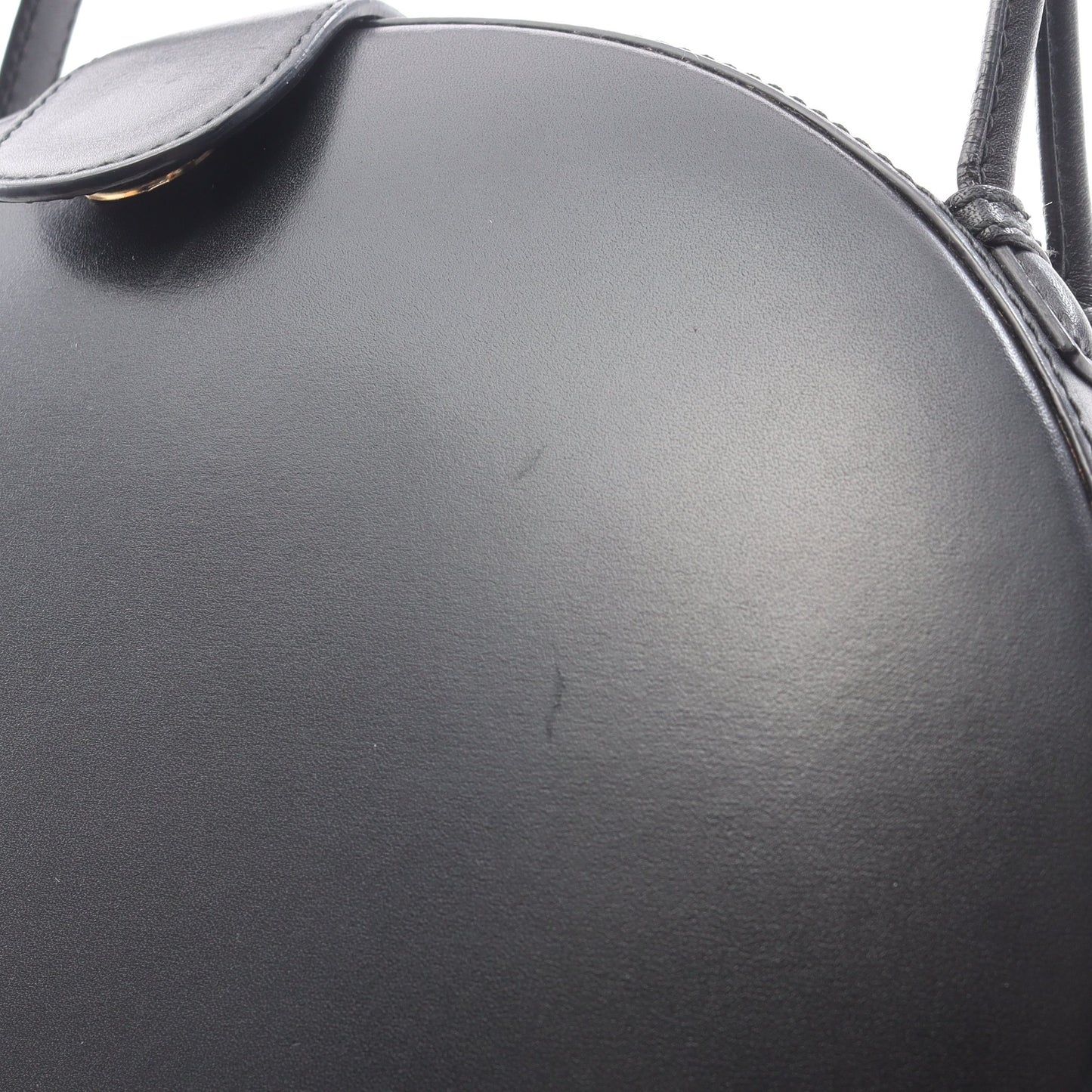 アナグラム ハンドバッグ レザー ブラック ロエベ バッグ LOEWE
