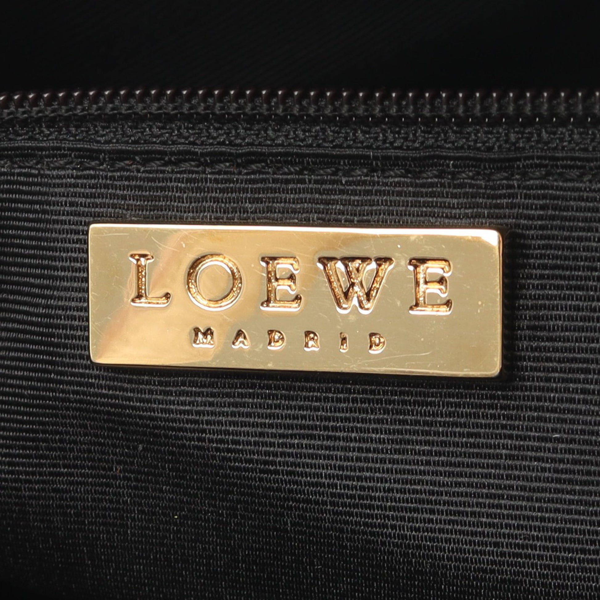 ミニボストンバッグ ハンドバッグ レザー アイボリー ロエベ バッグ LOEWE