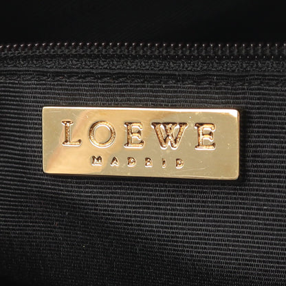 ミニボストンバッグ ハンドバッグ レザー アイボリー ロエベ バッグ LOEWE