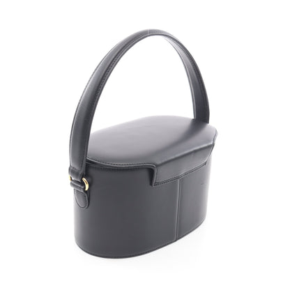 ゴールド金具 ヴィンテージ バニティバッグ ハンドバッグ レザー ブラック ジバンシィ バッグ GIVENCHY