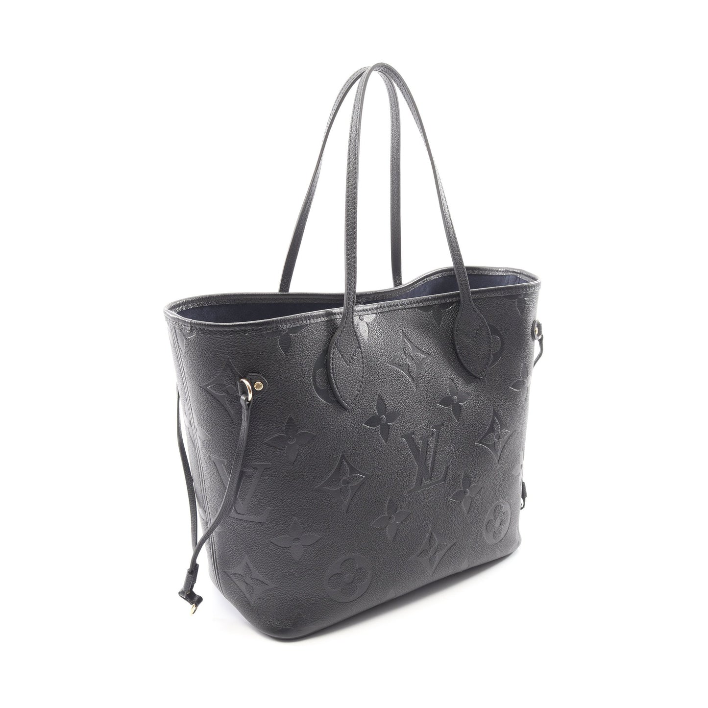 ネヴァーフルMM モノグラムアンプラント ノワール ショルダーバッグ トートバッグ レザー ブラック ルイヴィトン バッグ LOUIS VUITTON