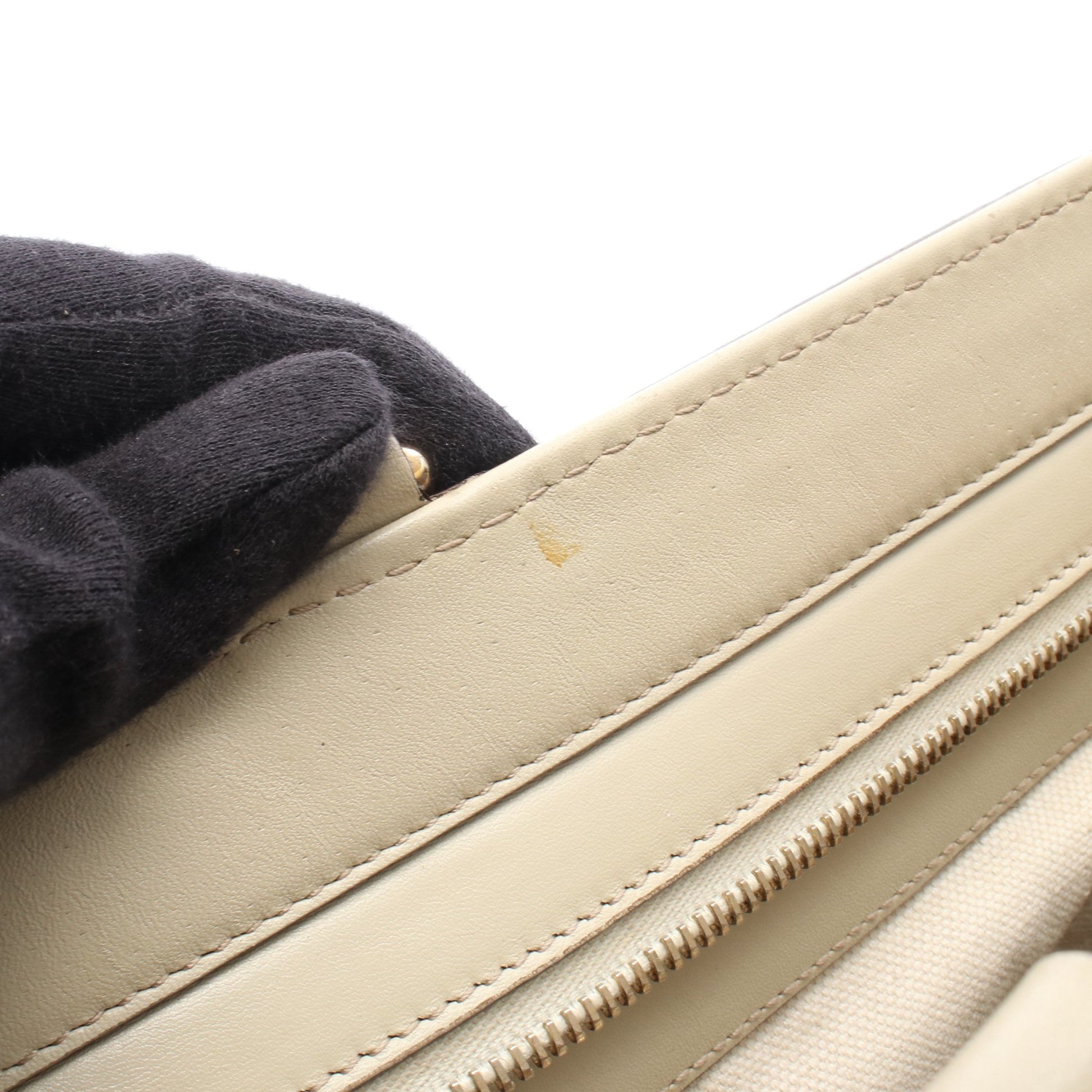 メイフェア GGキャンバス シェリーライン ハンドバッグ トートバッグ キャンバス レザー ベージュ アイボリー グッチ バッグ GUCCI