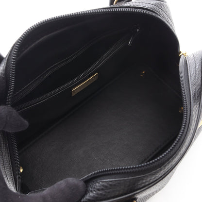 CDロゴ金具 2WAY ハンドバッグ レザー ブラック クリスチャンディオール バッグ Christian Dior
