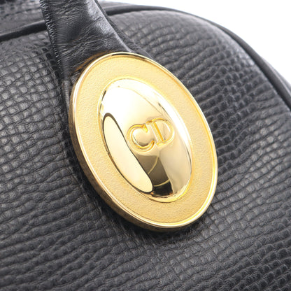 CDロゴ金具 2WAY ハンドバッグ レザー ブラック クリスチャンディオール バッグ Christian Dior