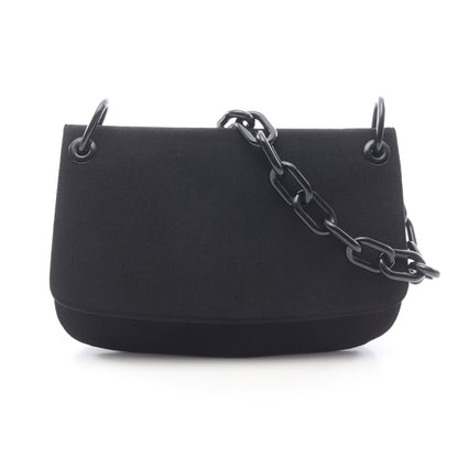 TESSUTO SWING プラスチック チェーンショルダーバッグ ナイロン ブラック プラダ バッグ PRADA