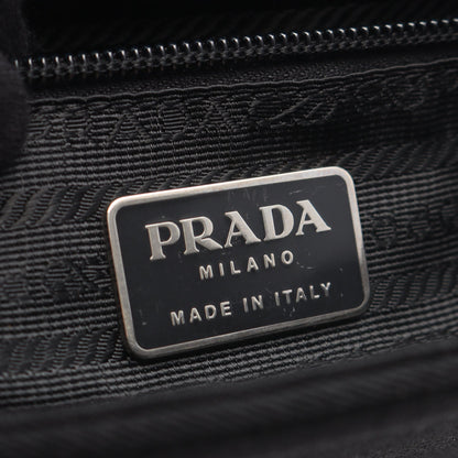 TESSUTO SWING プラスチック チェーンショルダーバッグ ナイロン ブラック プラダ バッグ PRADA