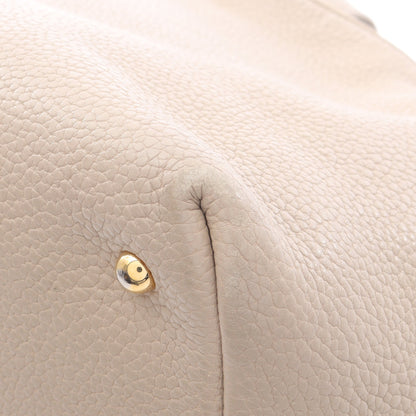 カリエ ハンドバッグ レザー グレーベージュ ロエベ バッグ LOEWE
