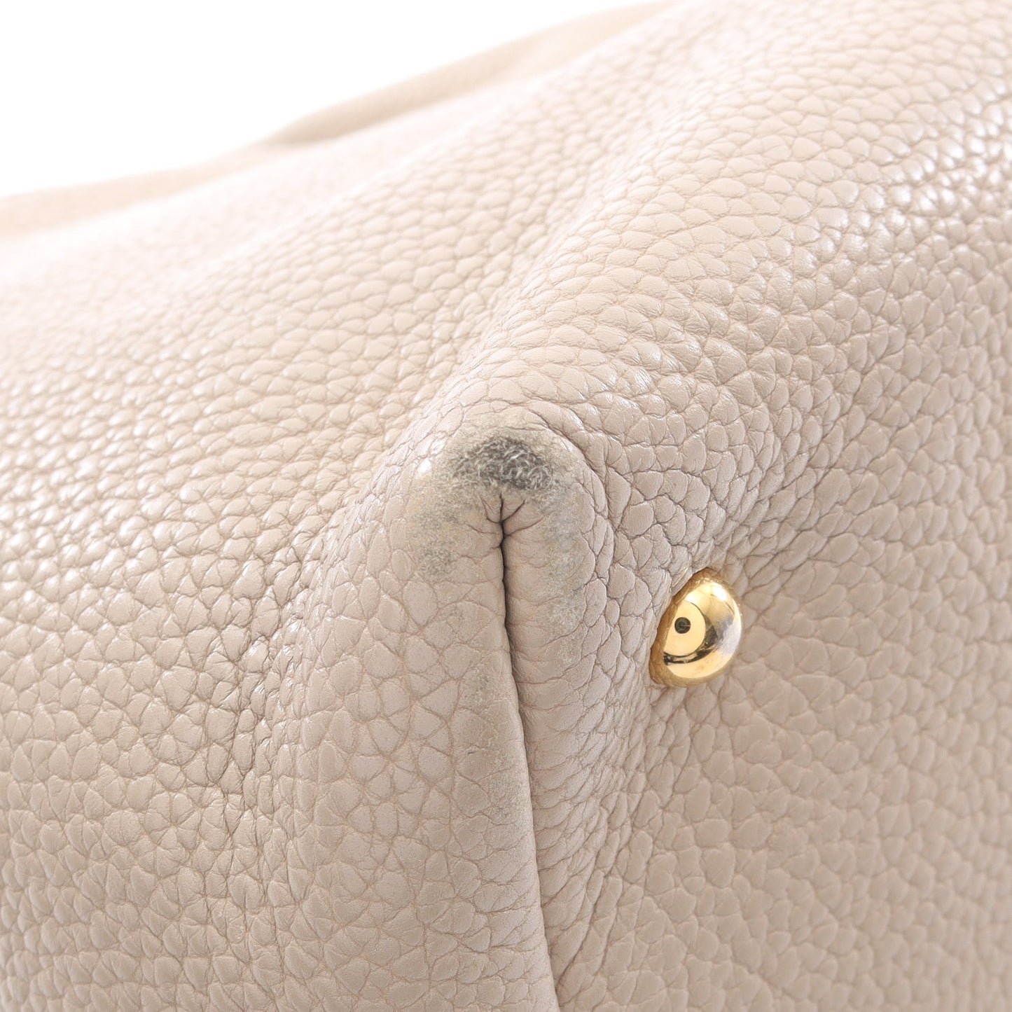 カリエ ハンドバッグ レザー グレーベージュ ロエベ バッグ LOEWE