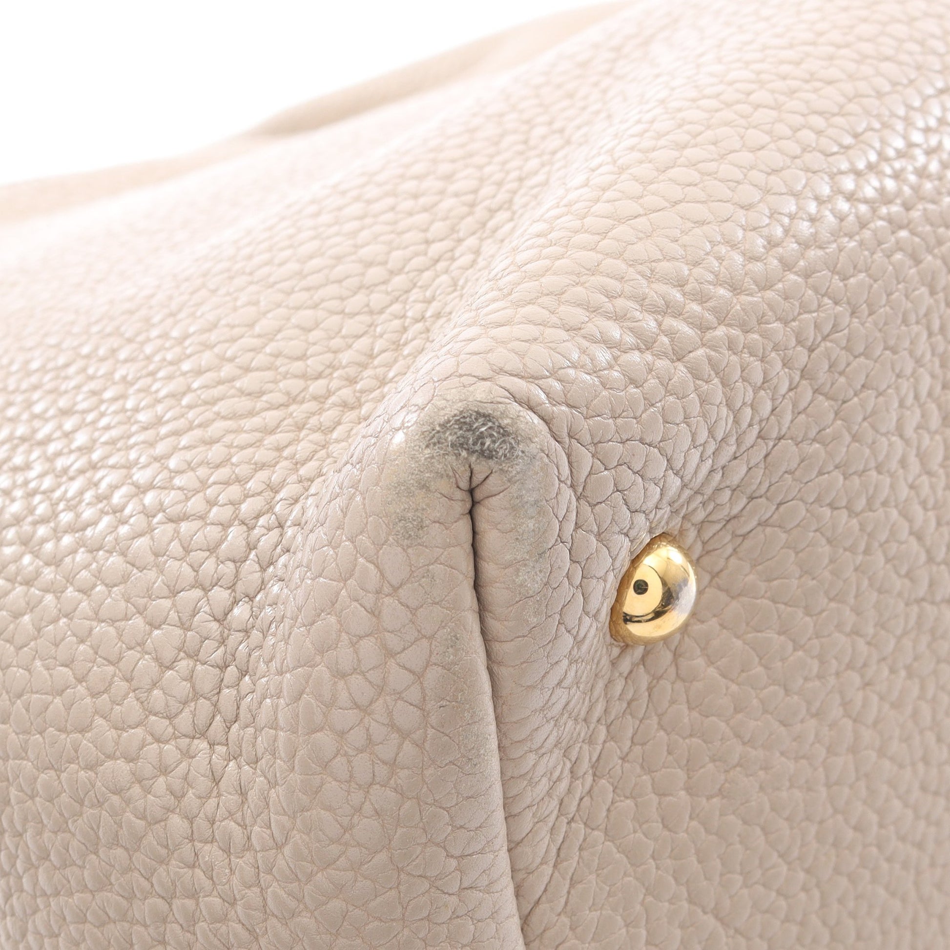 カリエ ハンドバッグ レザー グレーベージュ ロエベ バッグ LOEWE