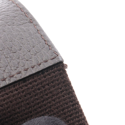 GGキャンバス ボディバッグ ウエストバッグ キャンバス ベージュ ダークブラウン グッチ バッグ GUCCI