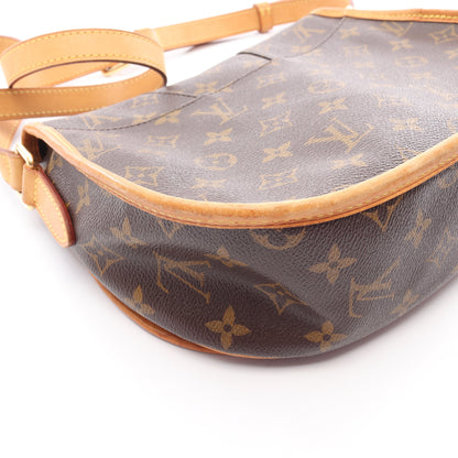 メニルモンタンPM モノグラム ショルダーバッグ PVC レザー ブラウン ルイヴィトン バッグ LOUIS VUITTON