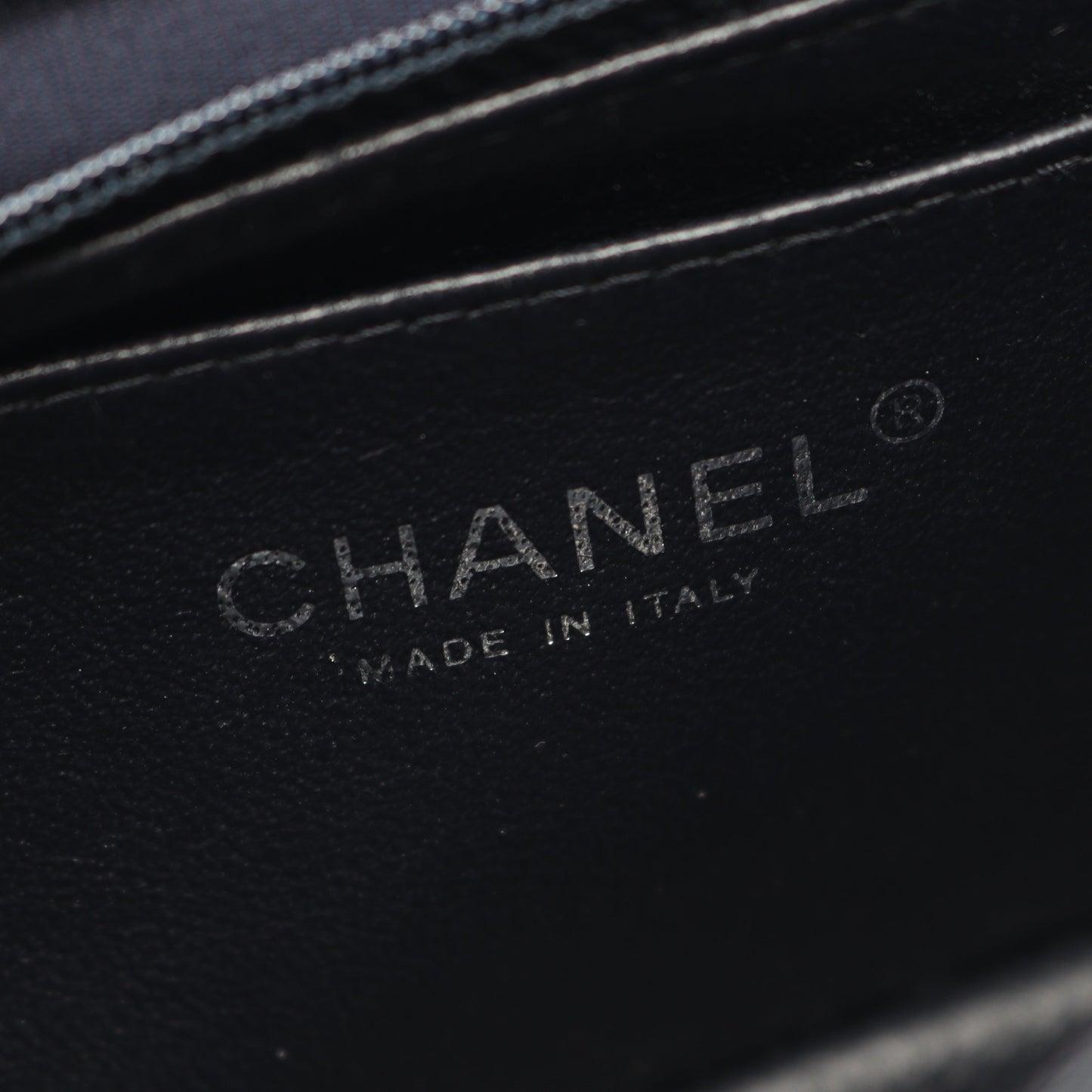 ミニマトラッセ20 チェーンショルダーバッグ コットンジャージ ネイビー シルバー金具 シャネル バッグ CHANEL