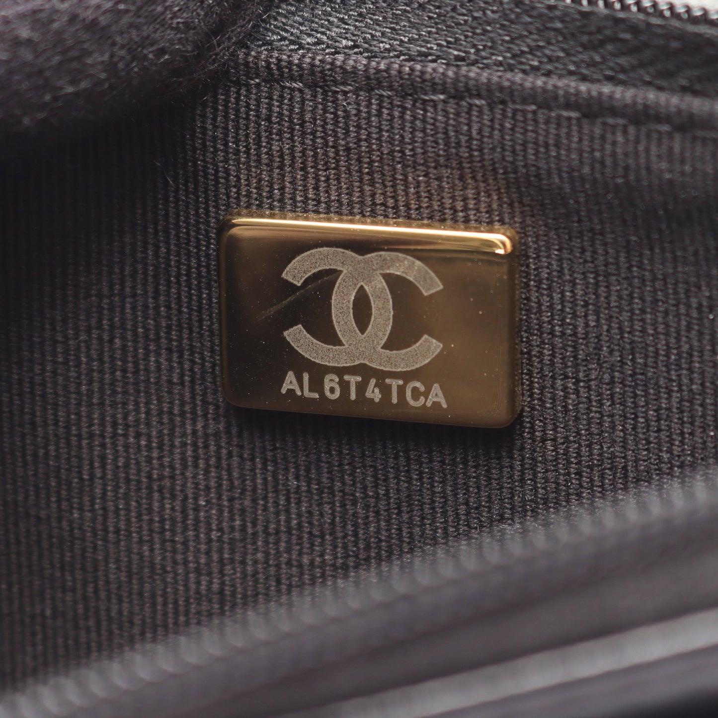 マトラッセ 2WAY チェーンウォレット ラムスキン ブラック ゴールド金具 シャネル バッグ CHANEL