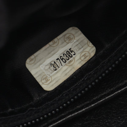トリプルココマーク タッセル チェーンショルダーバッグ ラムスキン ブラック ゴールド金具 シャネル バッグ CHANEL